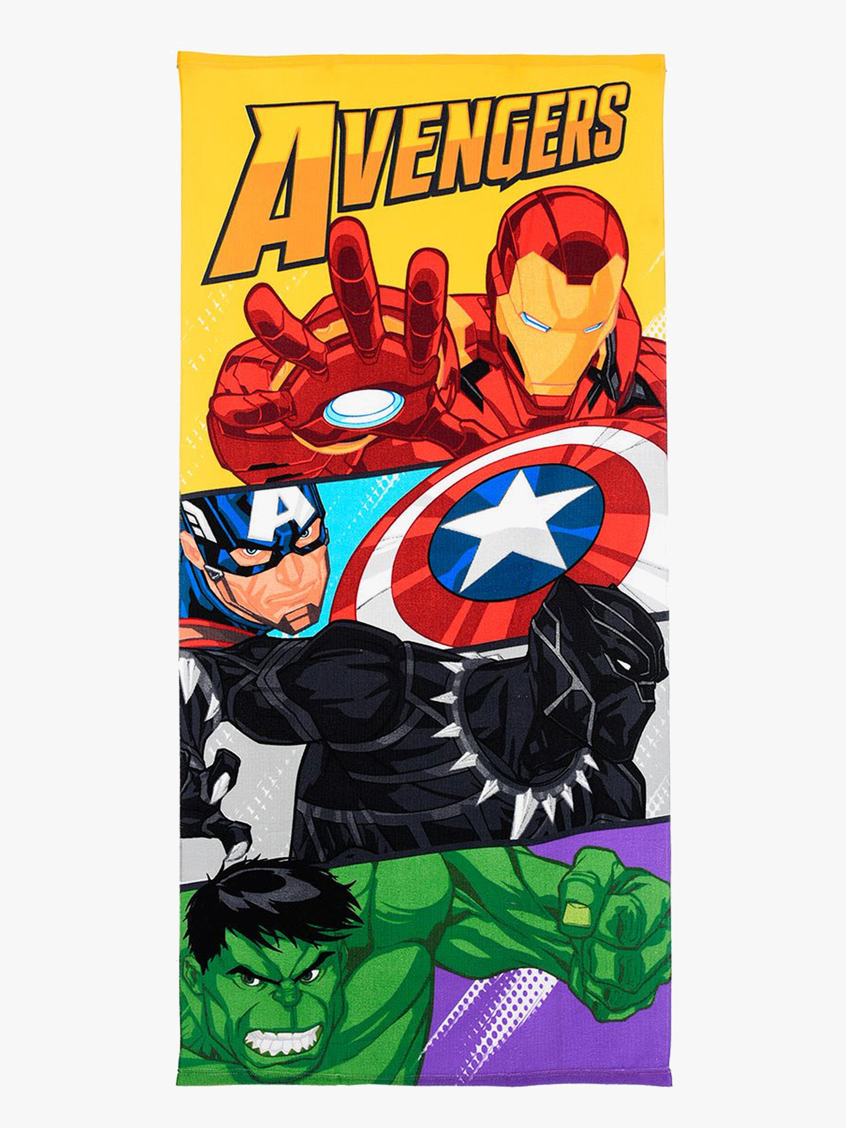 Marvel Avengers Strandhåndklæde, Multifarvet