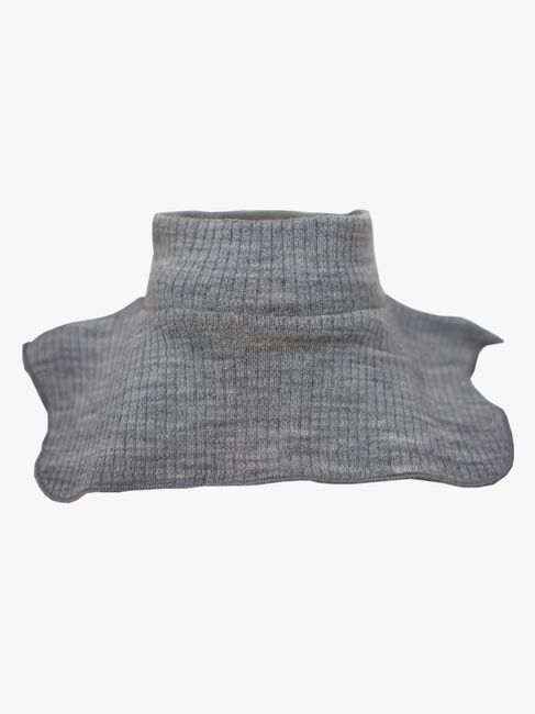 Lindberg Rib Baby Halsedisse Merinould, Grey Melange