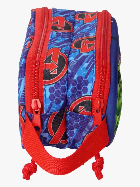 Marvel Avengers 3D Dobbelt Penalhus, Blå