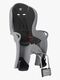 Hamax Kiss Cykelstol, Medium Grey/Black