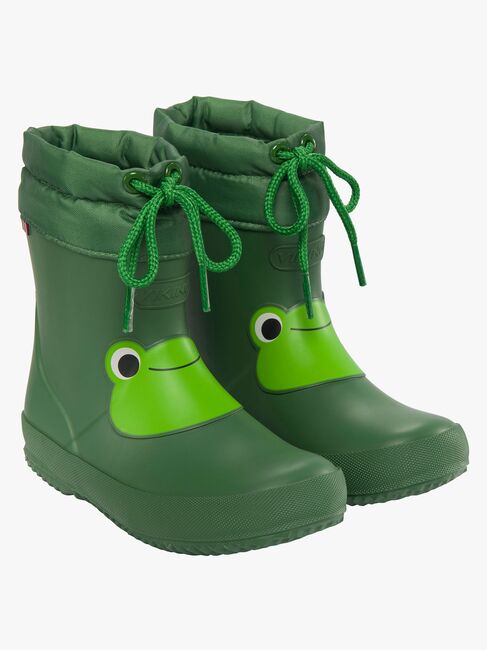 Viking Alv Indie Print Gummistøvler, Green