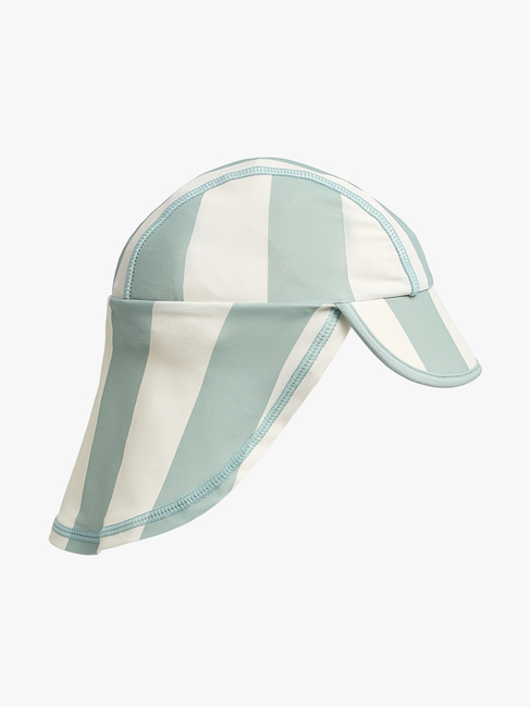 Nordbjörn Fårö 2-pak UV-Hat, Lyseblå Stribet