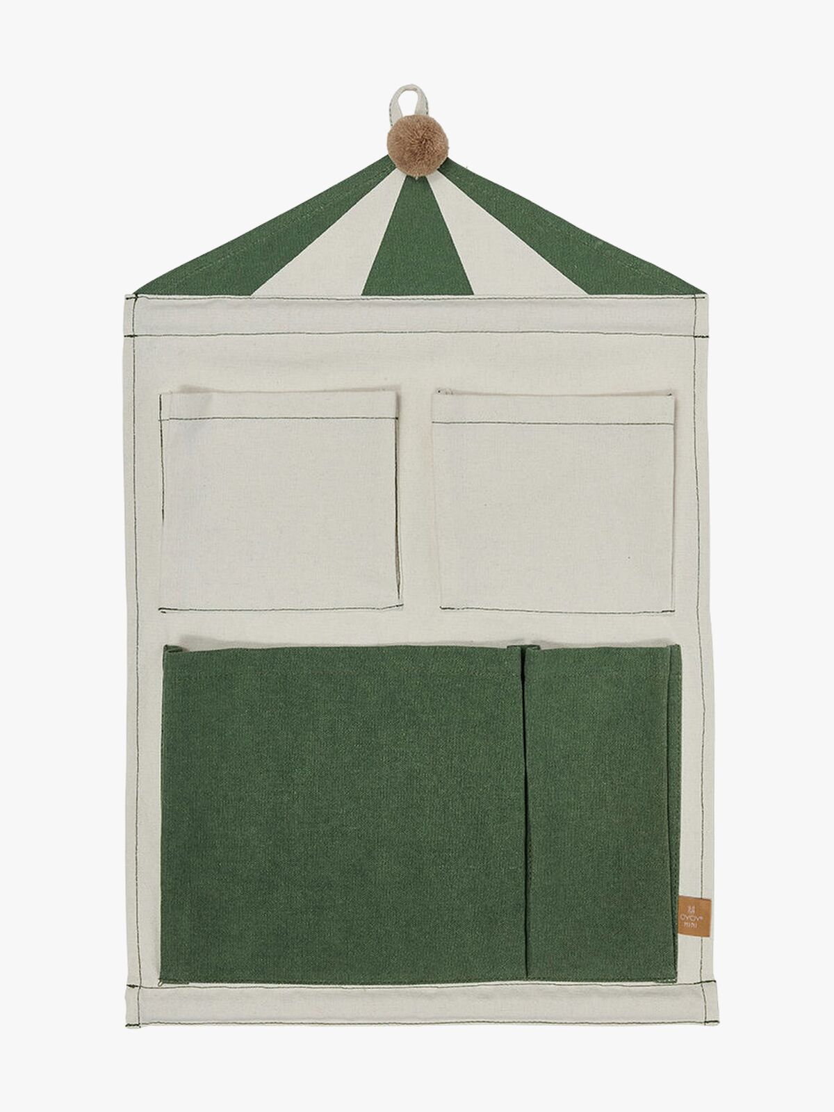 OYOY Circus Väggförvaring, Clay Green