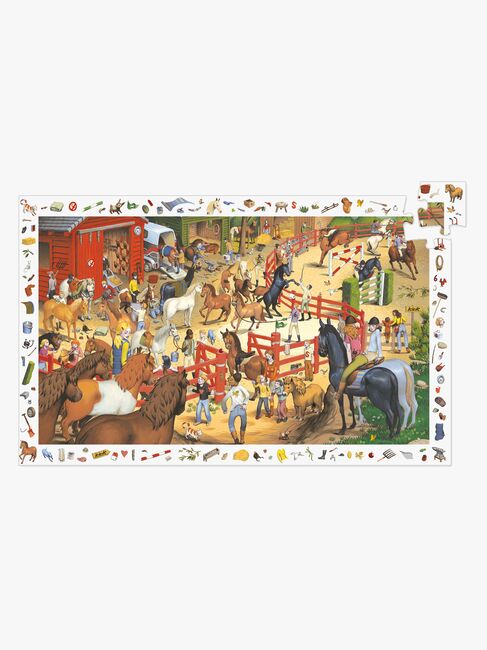 Djeco Puslespil Ridning 200 Brikker