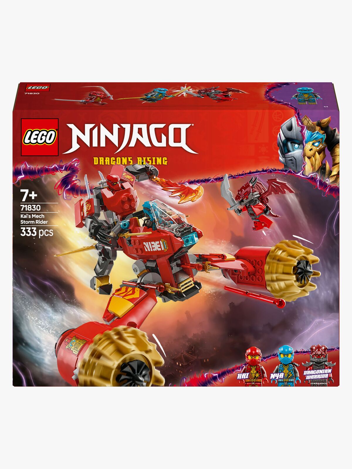 LEGO Ninjago 71830 Kais Storm Rider-mech