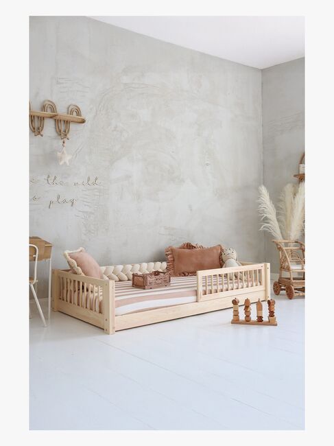 Minitude CONNOR Junior-/Montessori-seng 90x190, Natur