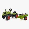 Falk Pedaltraktor med Trailer, Grøn