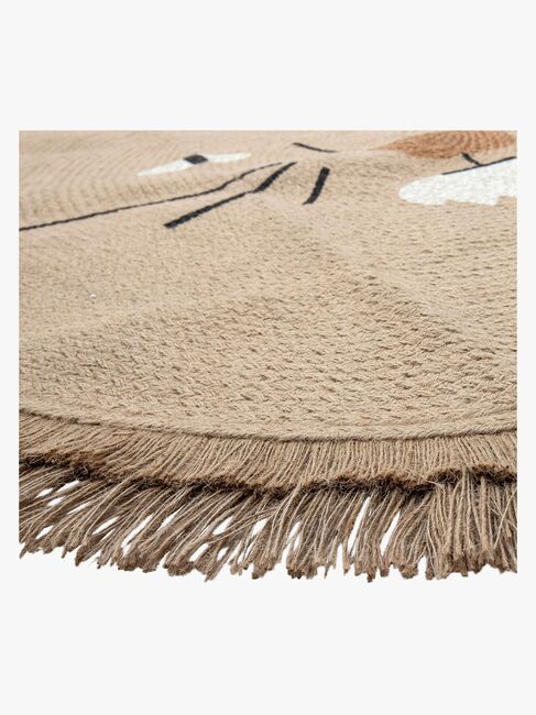 Bloomingville Harrison Gulvtæppe 100, Natur