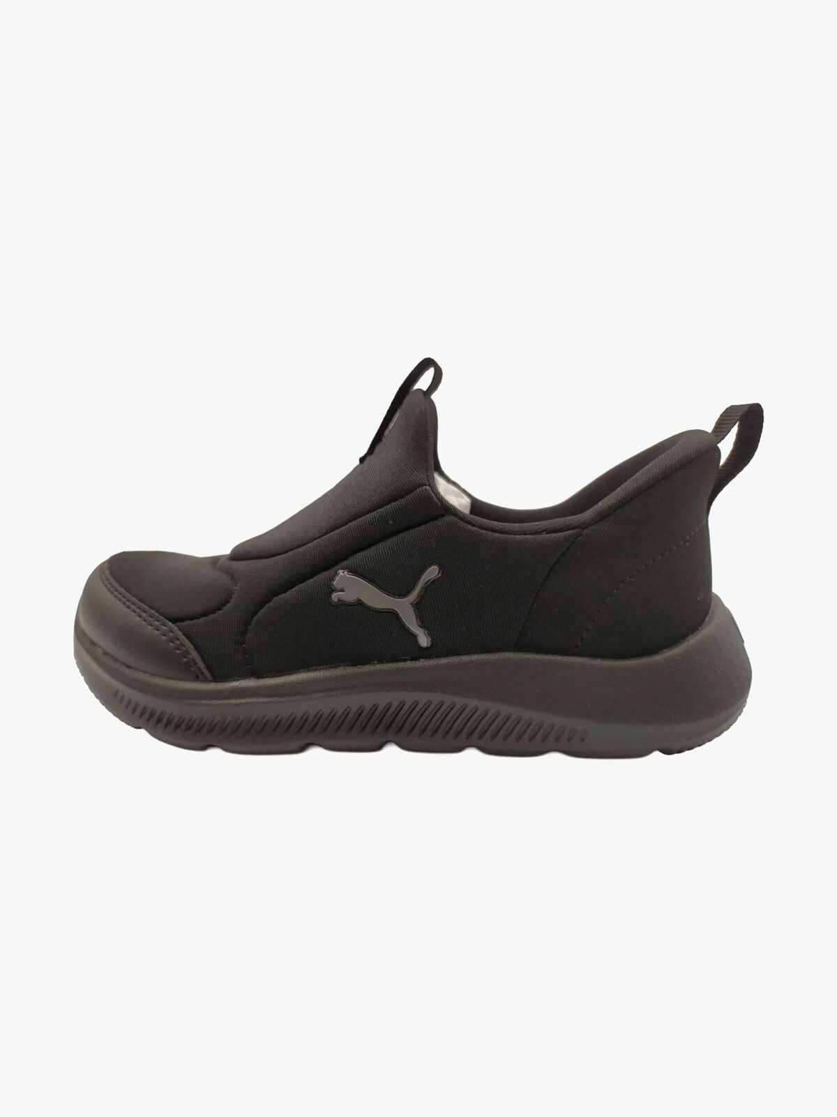 Puma Fun Racer 2 Slip On PS Sneakers, Black/Cool Dark Gray