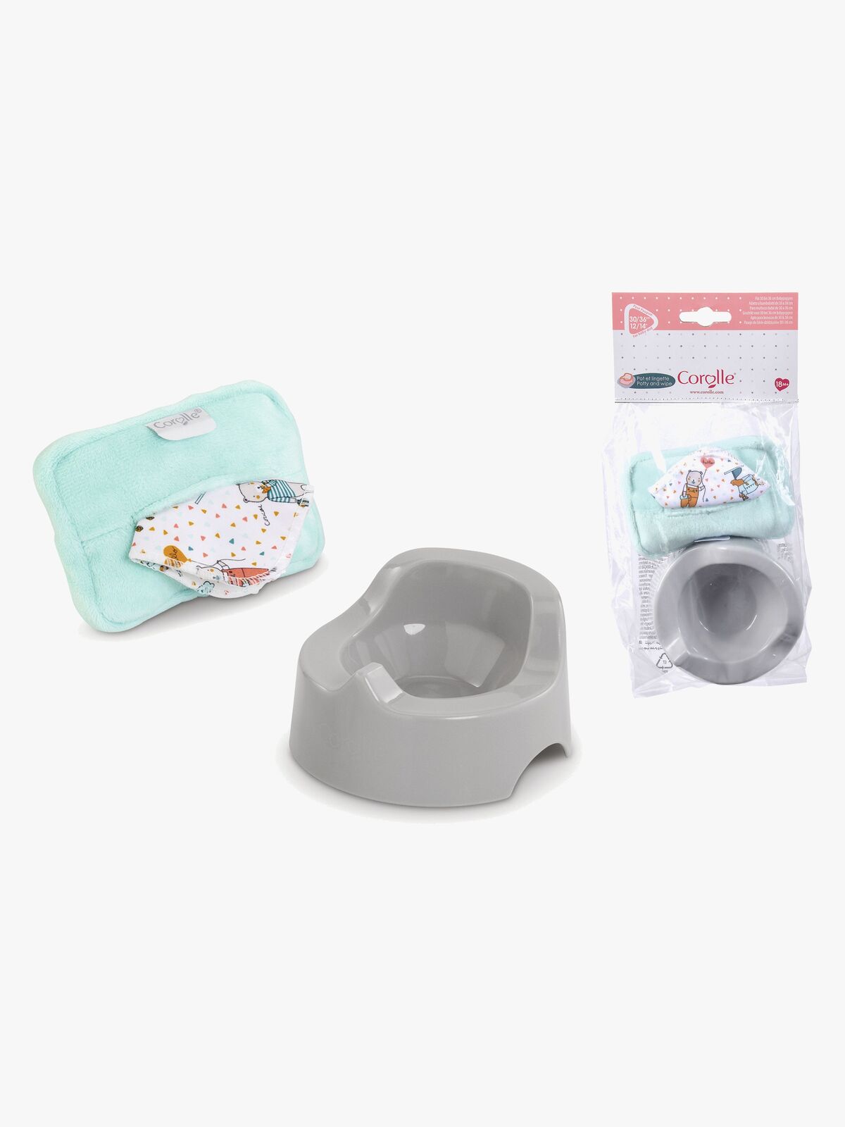 Corolle Dukketilbehør Potte og Vaskeklud