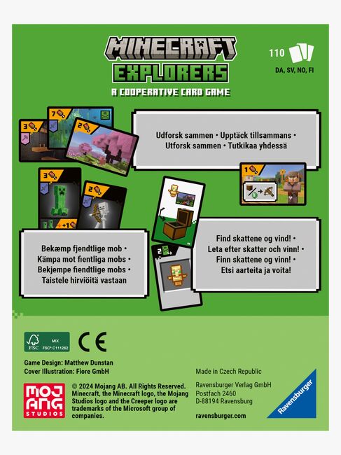 Ravensburger Minecraft Explorers Kortspil