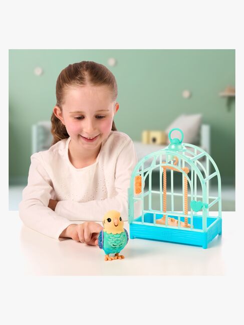 Little Live Pets Legesæt My Really Real Bird & Cage, Indie
