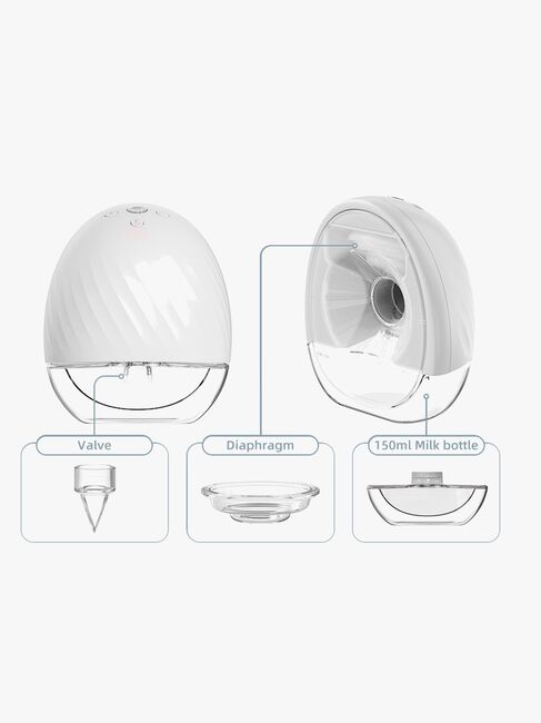Beemoo CARE Wearable Elektrisk Brystpumpe Single