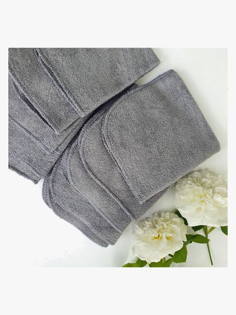 Summerville Organic Vaskeklude 10-pak, Grå