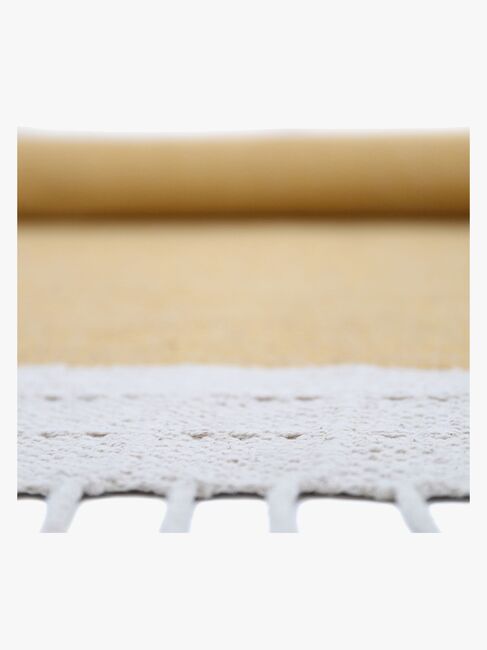 Nattiot Lucia Moutarde Gulvtæppe 100x150, Brun