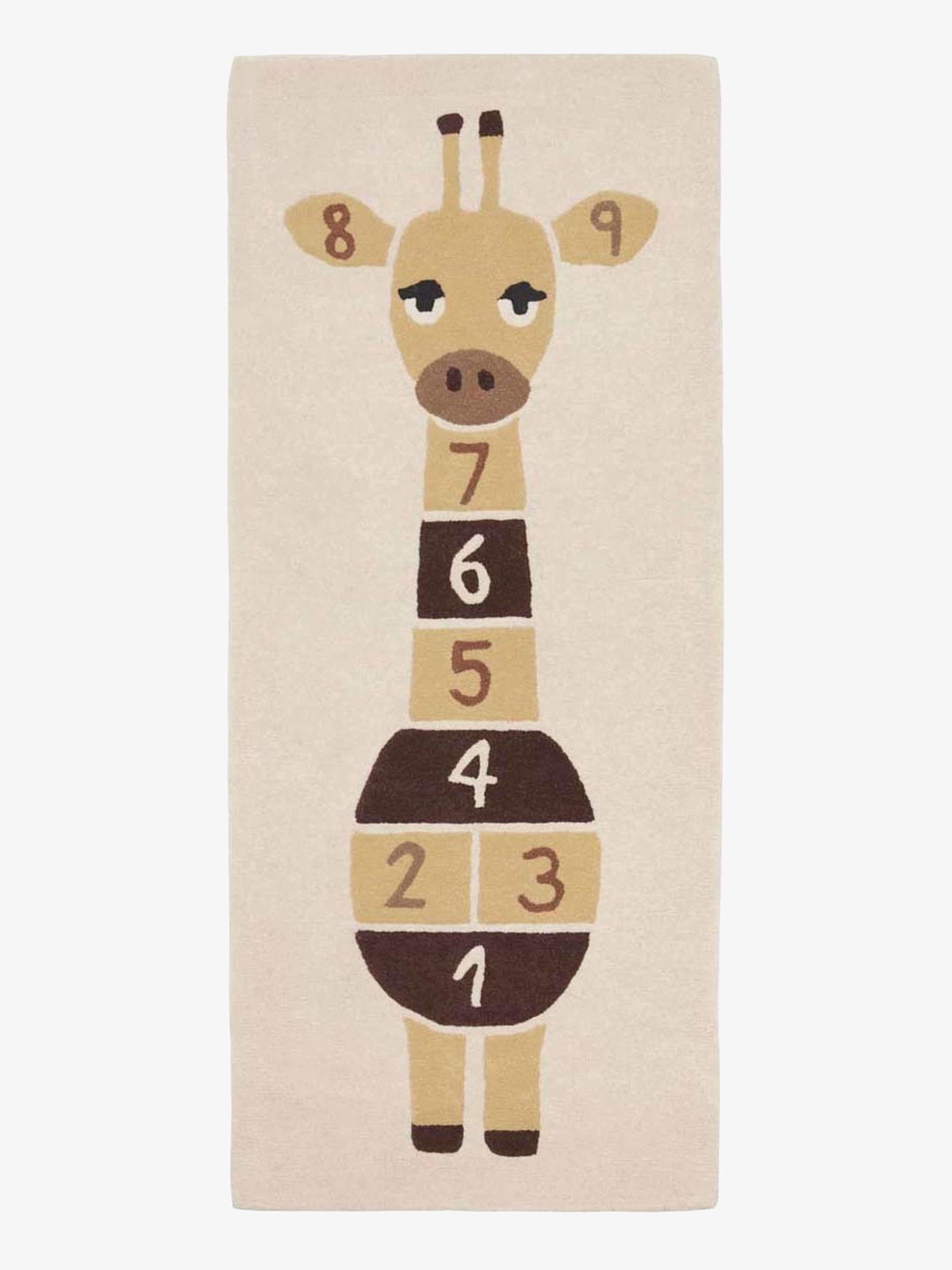 OYOY Giraffe Hopscotch Legetæppe, Gul