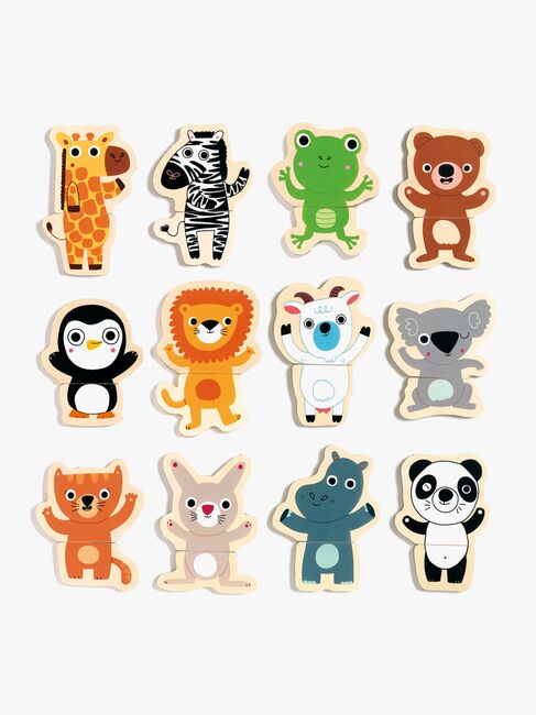 Djeco Magnetisk Puslespil Coucou 24 Brikker