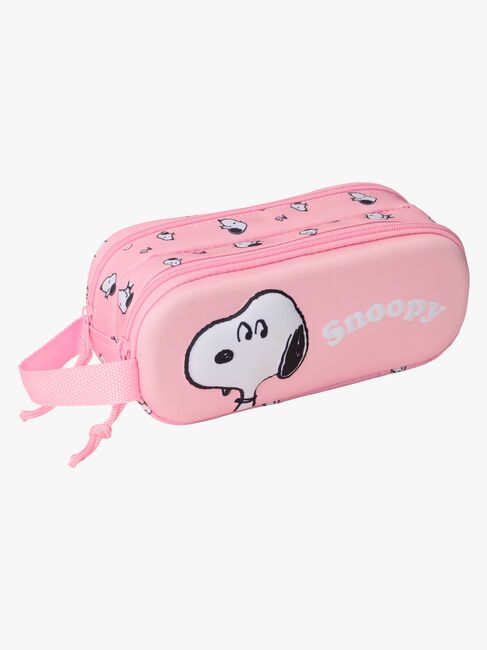 Nuser 3D Dobbelt Penalhus, Lyserød