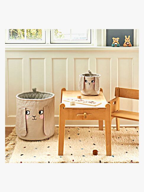 Roommate Mini Opbevaringskurv Kanin, Grå