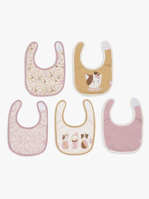 Jollein Bandana Savlemæk Vandtæt 5-pak, Flower Fairies