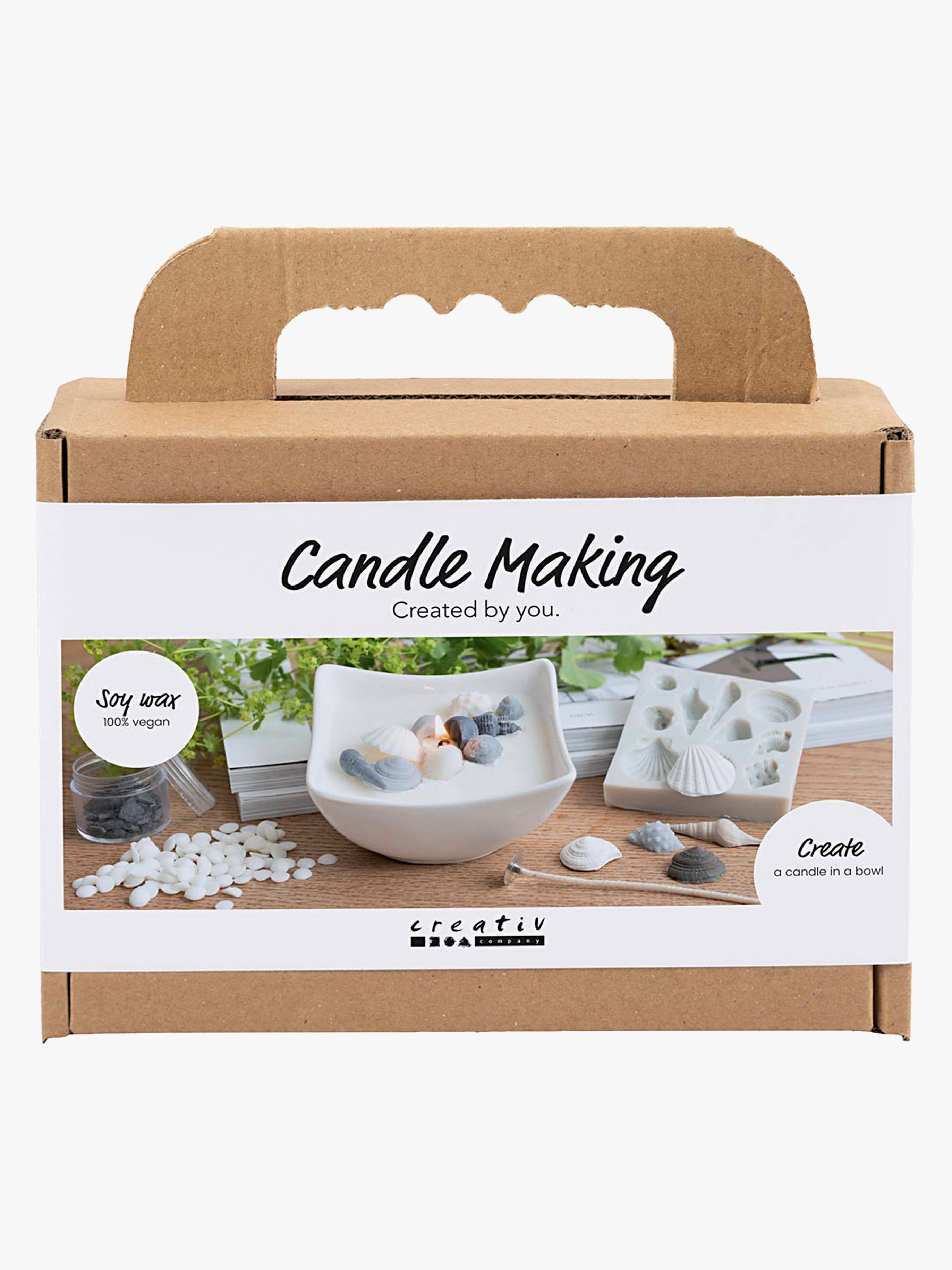Creativ Company DIY-sæt Lysstøbning Muslingeskal Mini