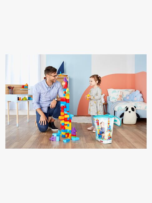 Mega Bloks Stor Byggetaske First Builders, 60 dele