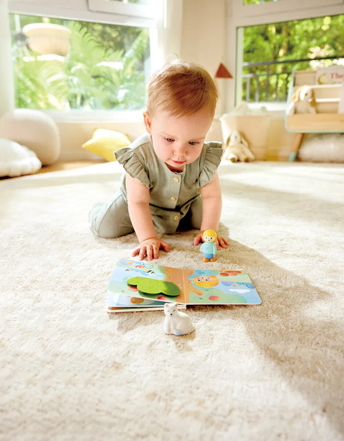 Hape Eventyrbog med Legesæt The Cat's Rescue