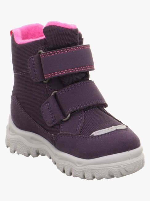 Superfit Husky1 Vinterstøvler, Dark Purple/Pink