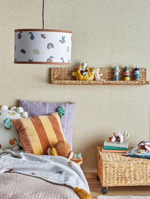 Bloomingville Agnes Lampeskærm, Brun