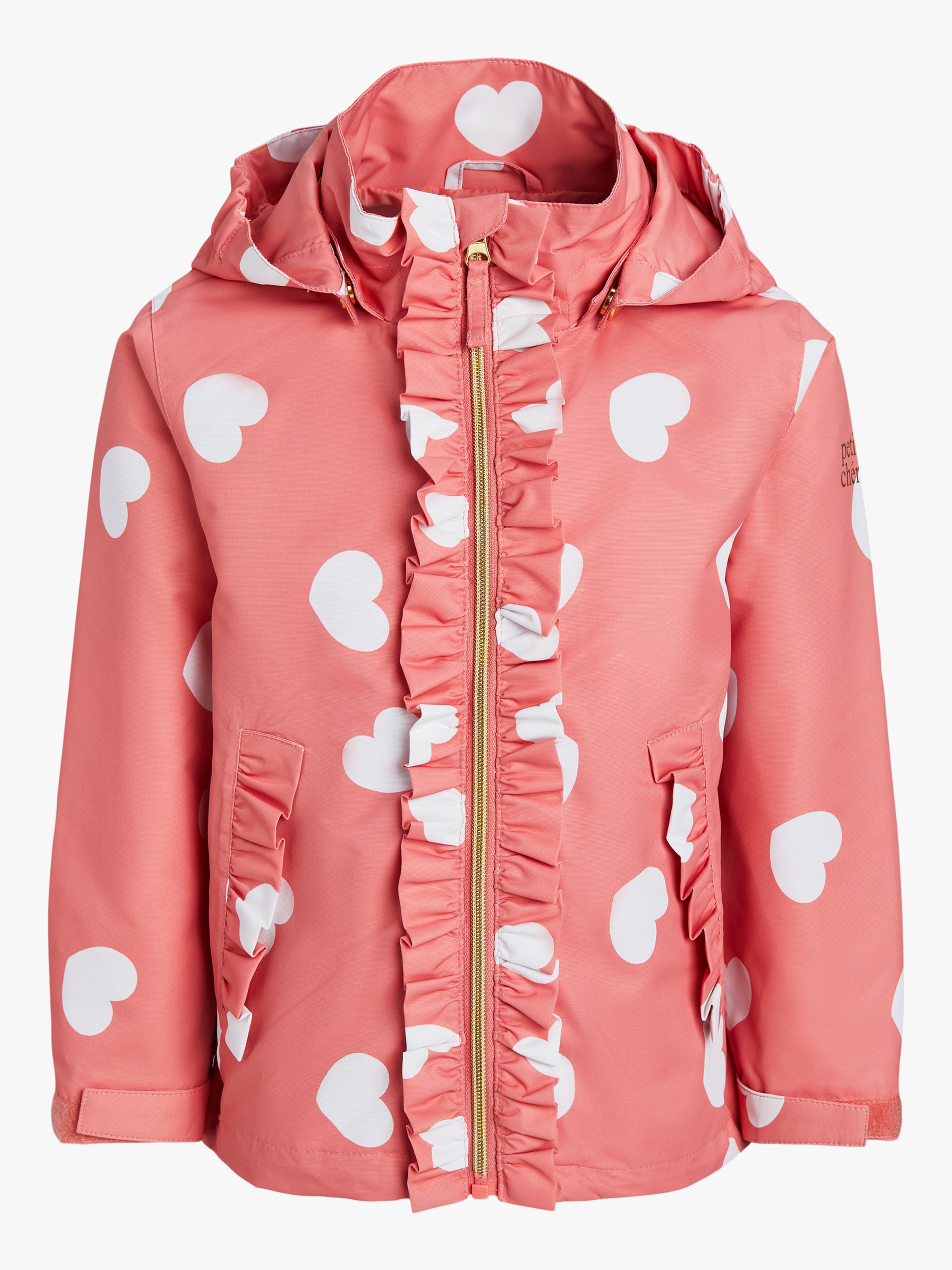 Petite Chérie Atelier Milla Skaljakke, Pink Hearts, 86-92