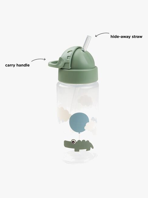 Done By Deer Happy Clouds Sugerørskop, Grøn