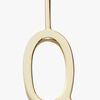 Design Letters Vedhæng Bogstav 10mm Q Gold