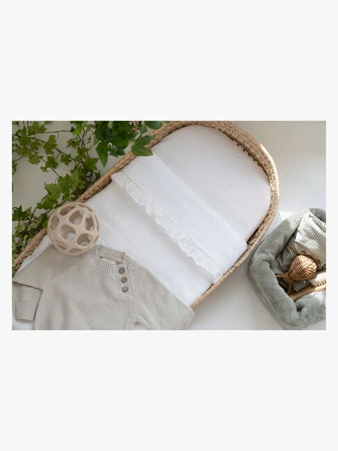 Baby's Only Cot Tæppe Teddy Calm TOG 2.3, White