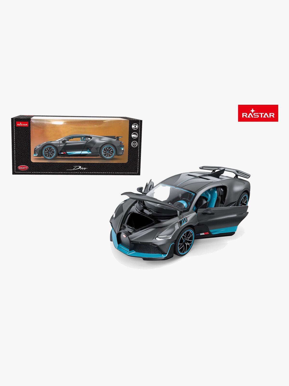 Rastar Bugatti Divo Bil 1:24