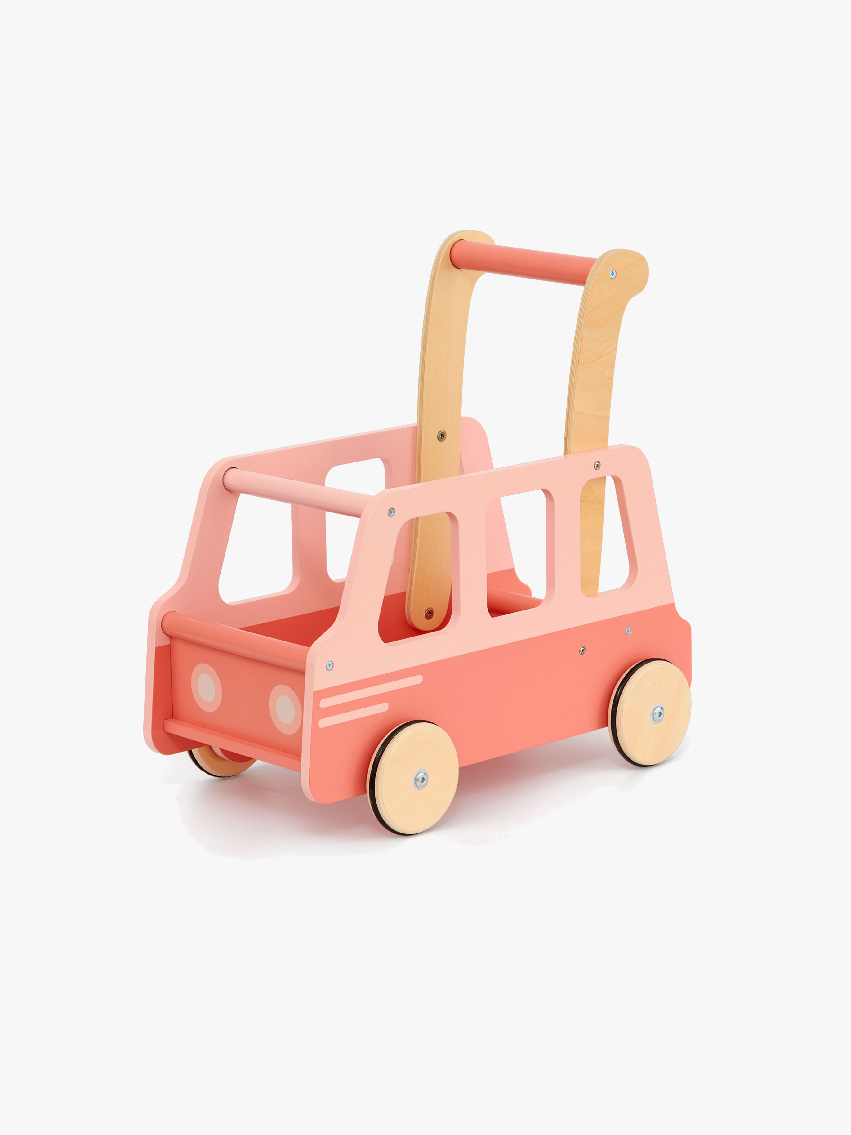 Moover Toys Gåvogn School Bus, Pink