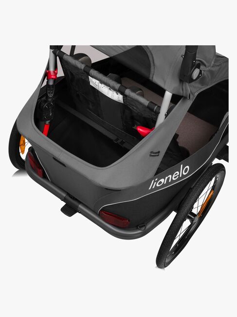 Lionelo Cama Cykelanhænger, Grey Graphite