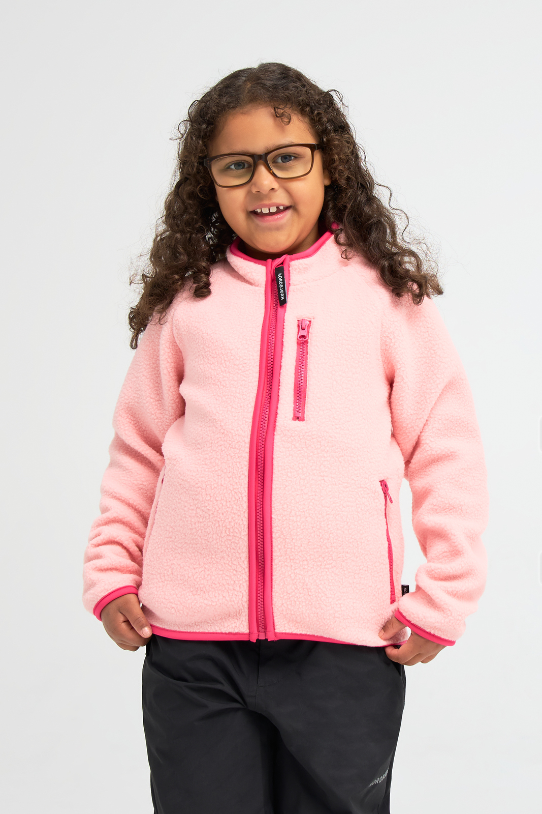 Nordbjørn Mollösund Fleecetrøje, Powder Pink