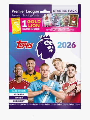 Topps Premier League Samlekort Startpakke 10 Stk.