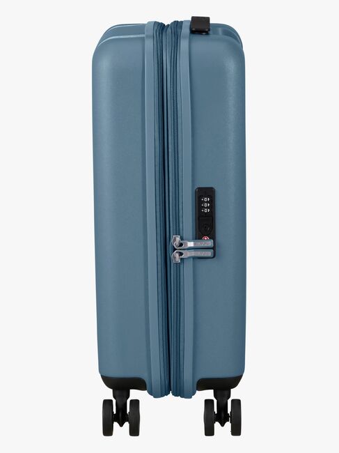 American Tourister Dynabelt Spinner Kuffert 36L, Rainstorm Blue
