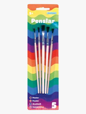 Egmont Kärnan Pensler 5 stk