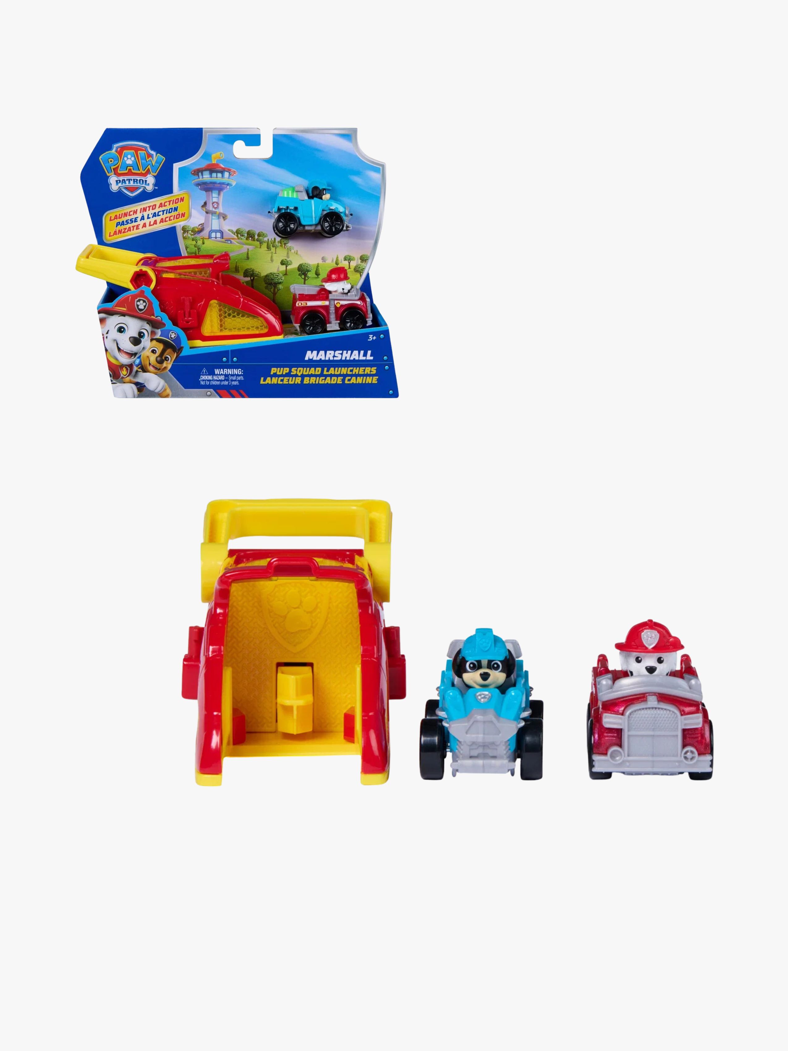 Paw Patrol Legetøjssæt Hund Squad Med Køretøj Marshall