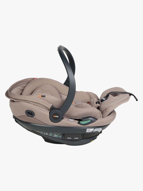 BeSafe Go Beyond 2 Autostol Baby, Dark Sand Soft Breeze
