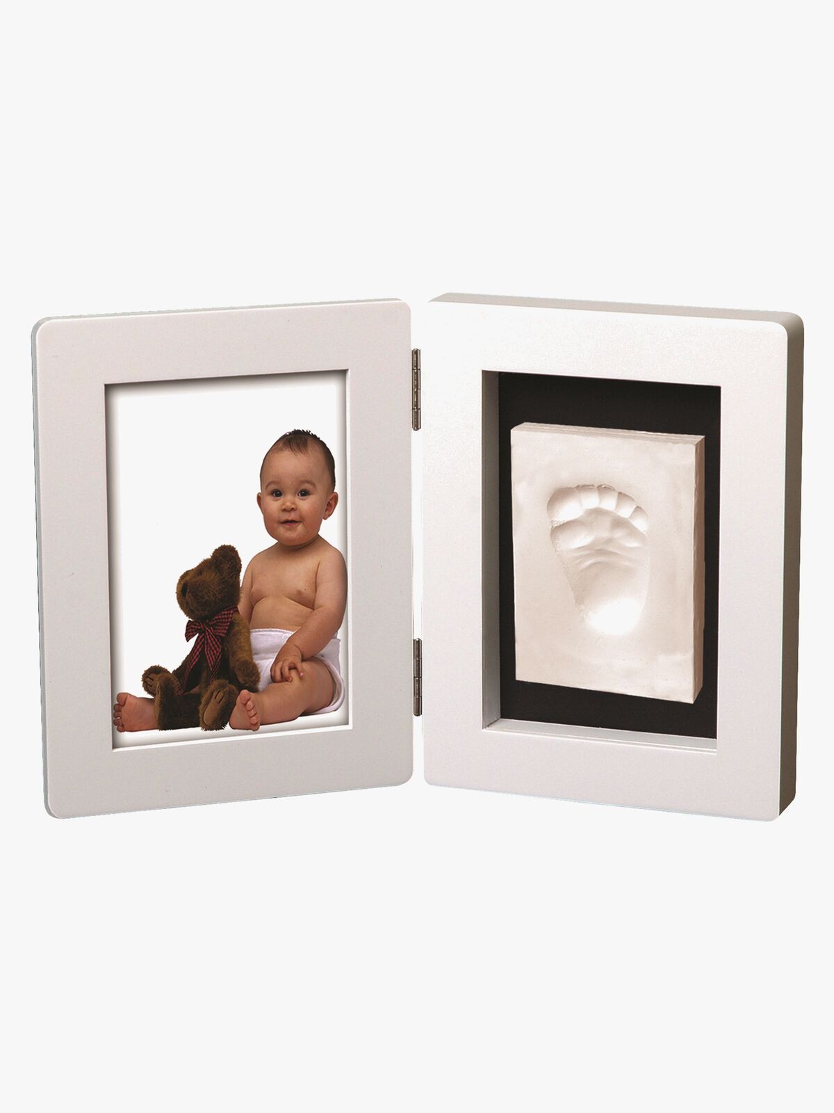 Leklyckan Ramme Clay Print, Hvid