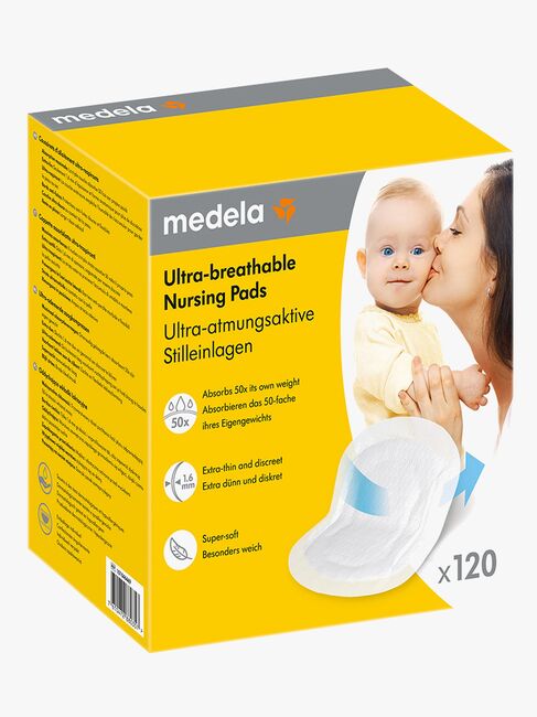 Medela Ultra Breathable Ammeindlæg 120-Pak