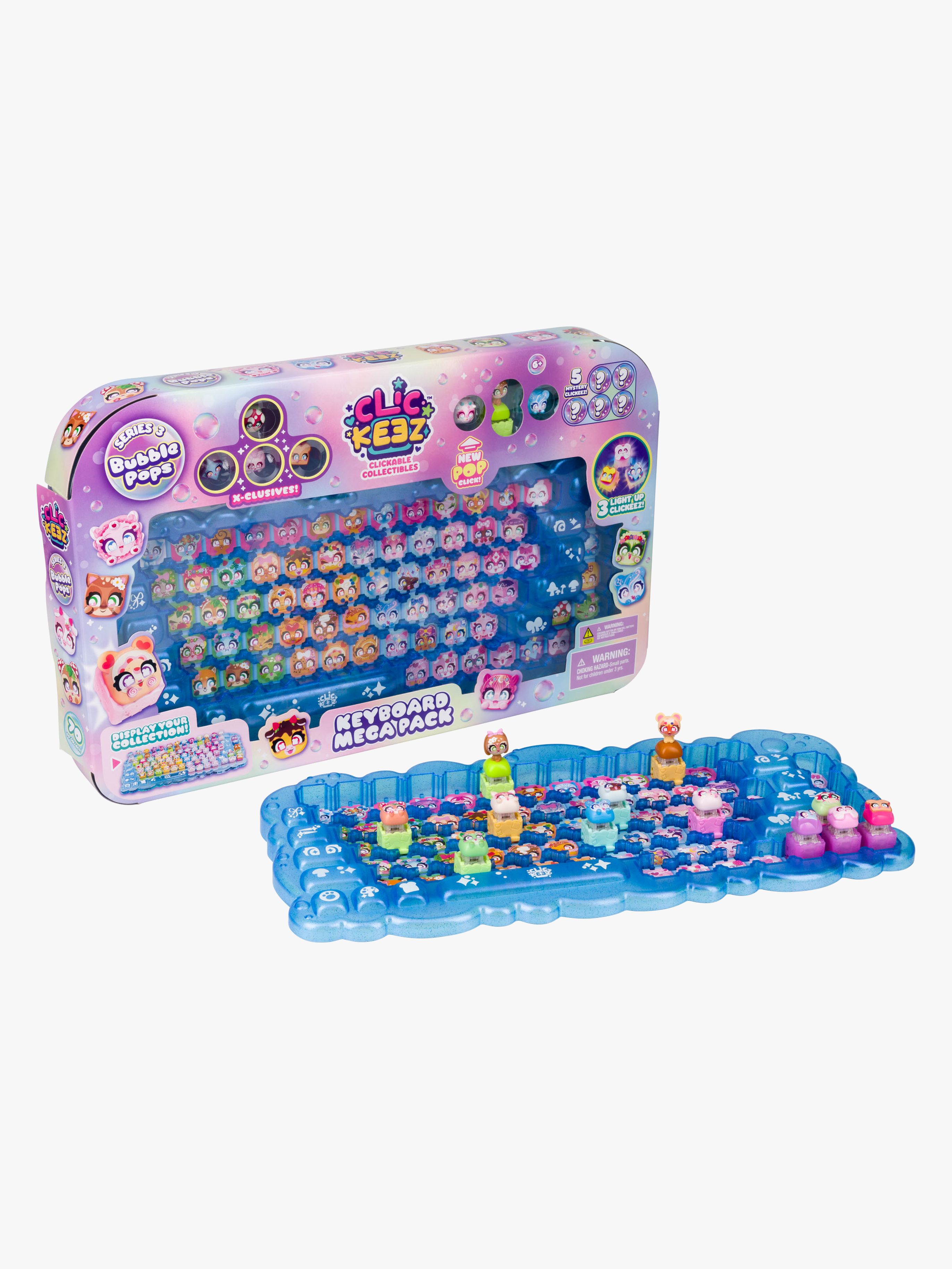 Clickeez S3 Tastatur Fidget-legetøj Mega Pack