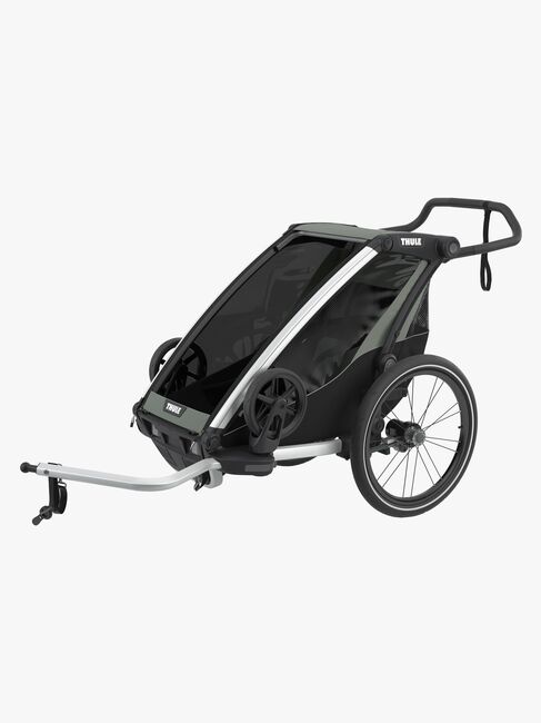 Thule Chariot Lite 1 Cykelanhænger inkl. Ski- og Vandresæt, Agave