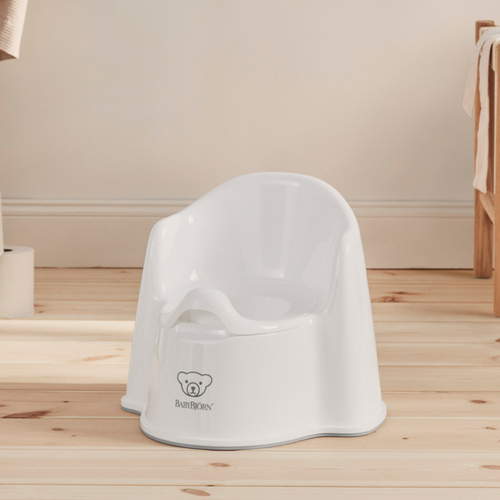 BabyBjörn Pottestol, White/Grey