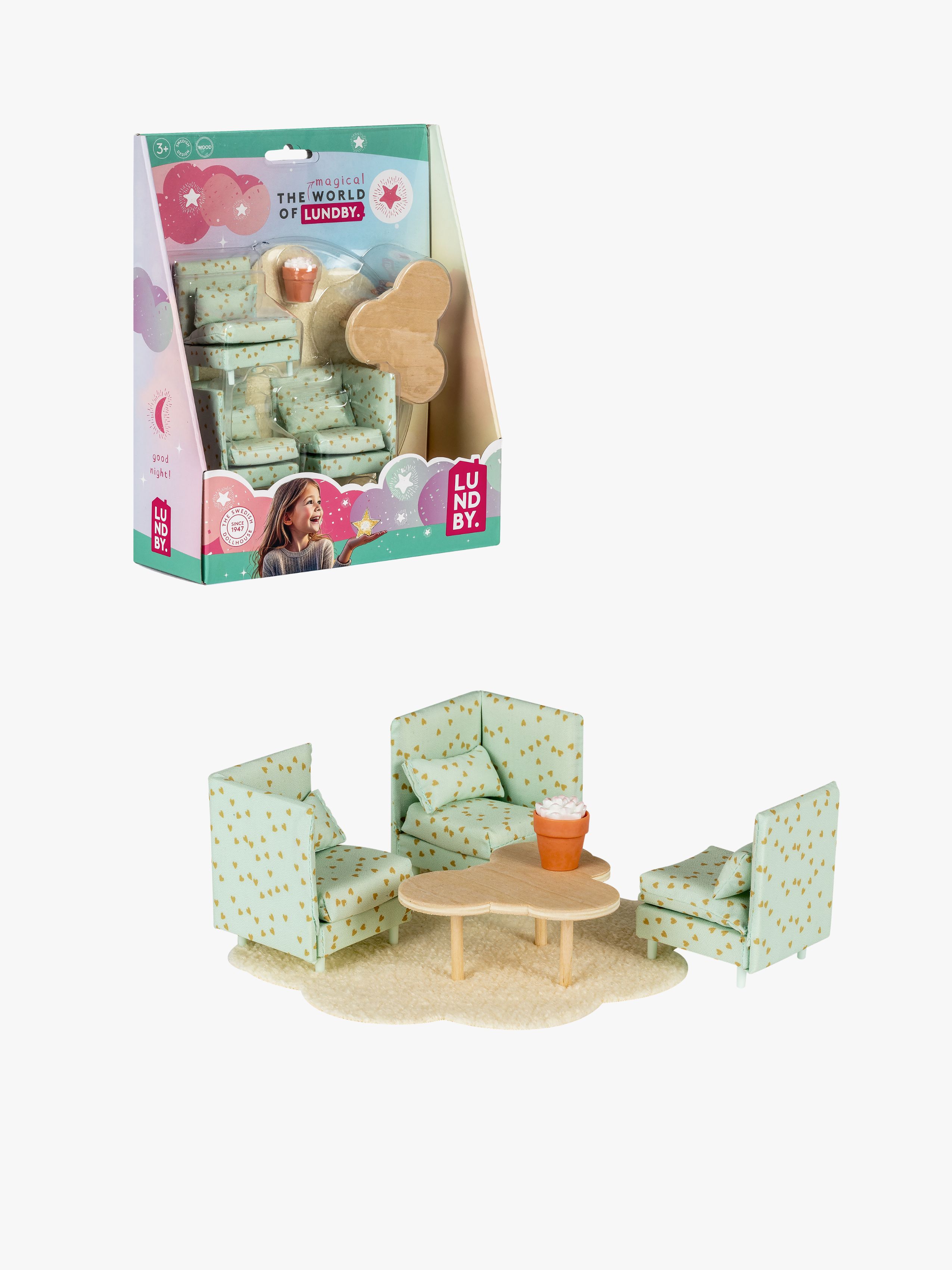 Lundby Dukkehustilbehør Lounge Sofa
