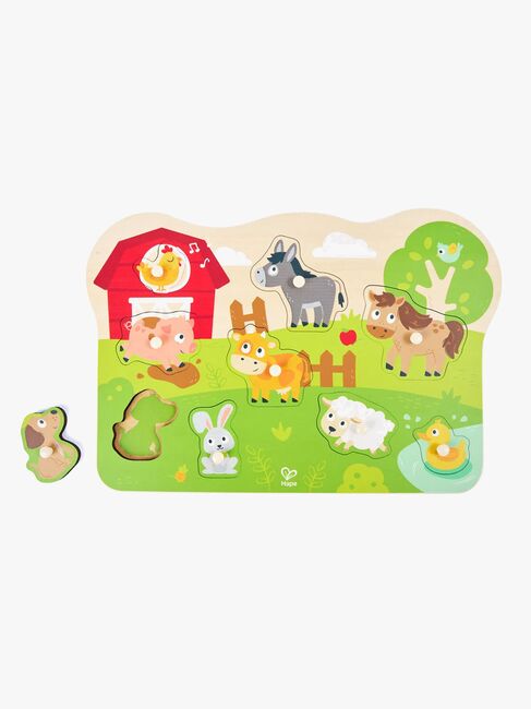 Hape Knoppuslespil Bondegårdsdyr 10 Brikker