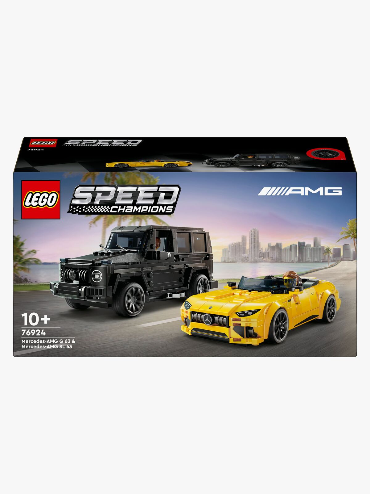 LEGO Speed Champions 76924 Mercedes-AMG G 63 og Mercedes-AMG SL 63